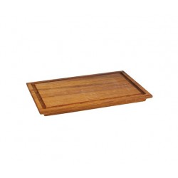 Lava Ahşap Et Tahtası, Iroko Ağacı 25×35 cm