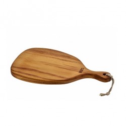 Lava Ahşap Et ve Kesme Tahtası, Iroko Ağacı 23×39 cm