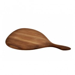 Lava Ahşap Et ve Kesme Tahtası, Iroko Ağacı 25×40 cm
