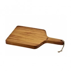 Lava Ahşap Et ve Kesme Tahtası, Iroko Ağacı 27×45 cm