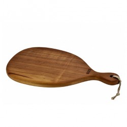 Lava Ahşap Et ve Kesme Tahtası, Iroko Ağacı 27×47 cm