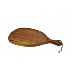 Lava Ahşap Et ve Kesme Tahtası, Iroko Ağacı 27×47 cm