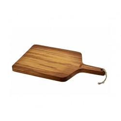 Lava Ahşap Et ve Kesme Tahtası, Iroko Ağacı 31×53 cm