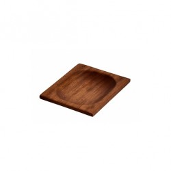 Lava Ahşap Servis Tabağı, Iroko Ağacı 15 x 12cm