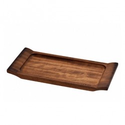 Lava Ahşap Servis Tepsisi, Iroko Ağacı 18×40 cm