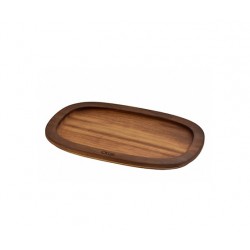 Lava Ahşap Servis Tepsisi, Iroko Ağacı 26×42 cm
