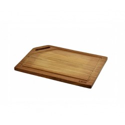 Lava Dikdörtgen Ahşap Kesme Tahtası, Iroko Ağacı 26×38 cm