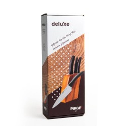 Deluxe Bloklu Bıçak Seti - 35068