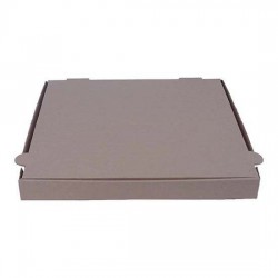 Pide Kutusu Mikro Oluklu Baskısız 33x33x3,5 cm 100adetli