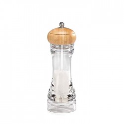 Akrilik Tuz - Karabiber Değirmeni - Seramik Mekanizmalı 19cm P2-2807P