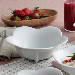 Güral Porselen Marin 23cm Çiçek Kase
