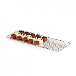 Polikarbon Çikolata Teşhir Tepsi 10x30cm ZCP-223/1