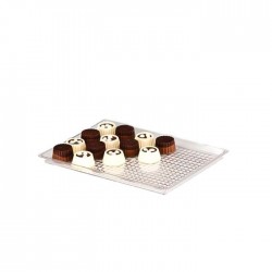 Polikarbon Çikolata Teşhir Tepsi 17,5x23,5cm ZCP-252