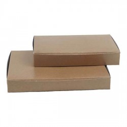 Kutu Baklava 500gr'ık Kraft 21,6x12,5x4 cm 100 Adetli