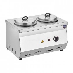 Çiftli Çorba Isıtıcı 9+9 lt