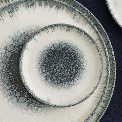 Güral Porselen Antares Bilbao Bone Düz Tabak 15 cm