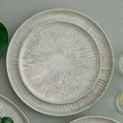 Güral Porselen Arnim Bilbao Bone Düz Tabak 15 cm