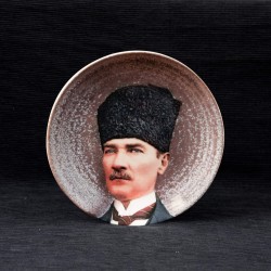 Güral Porselen Ata Düz Tabak 25 cm - 18817