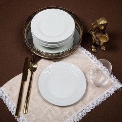 Güral Porselen Bahardalı 6 Adet Pasta Tabağı 16 cm
