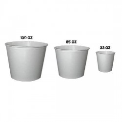 Kova Karton 130 Oz Beyaz (3750 cc) 100 Adetli