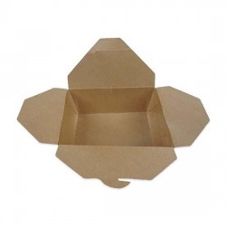Yemek Kutusu Kraft 53 Oz 150x190x65 mm 50 Adetli