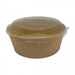 Salata Kabı Karton 1100 gr (38 oz) Kap+Kapak 50 Adetli